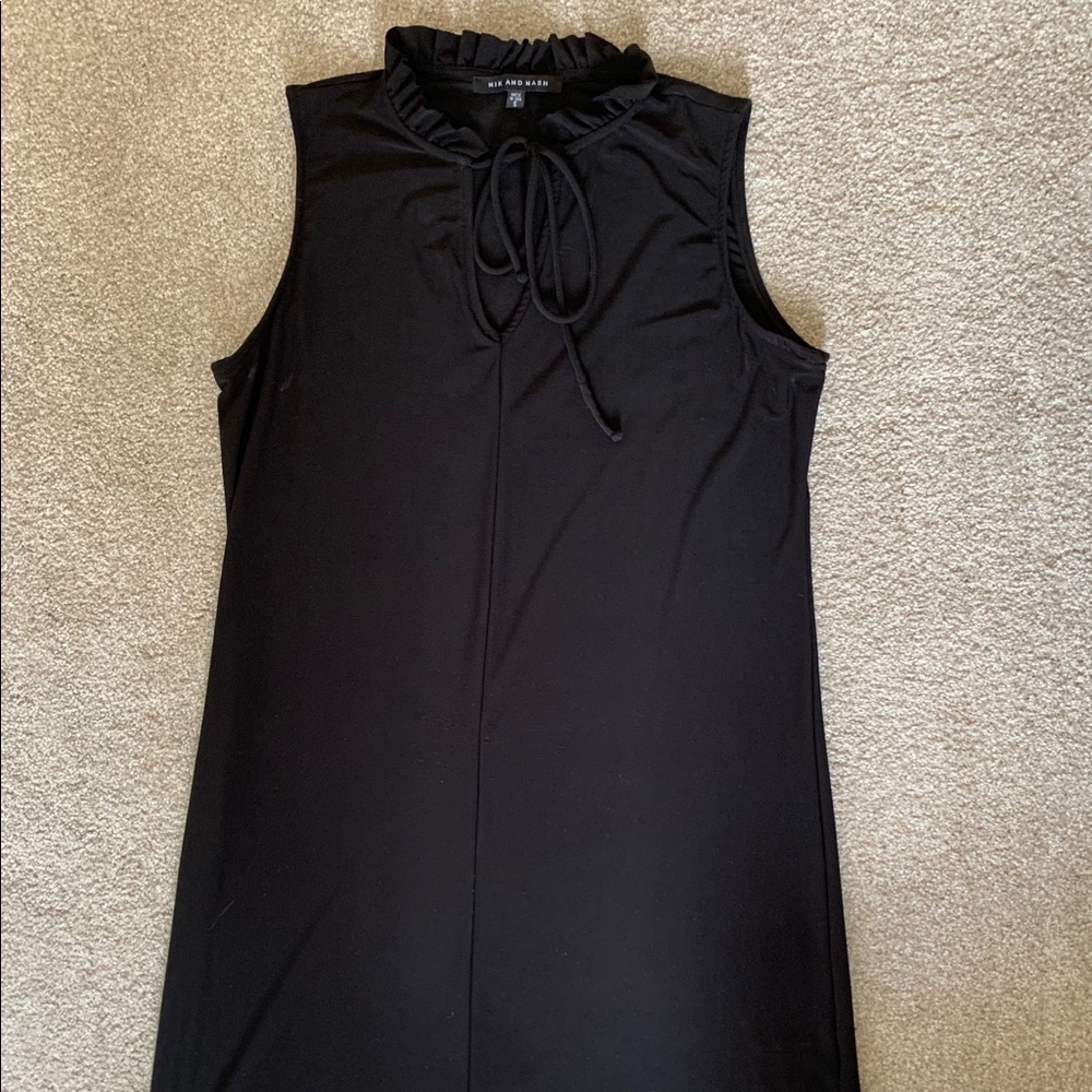 Little black V neck dress
